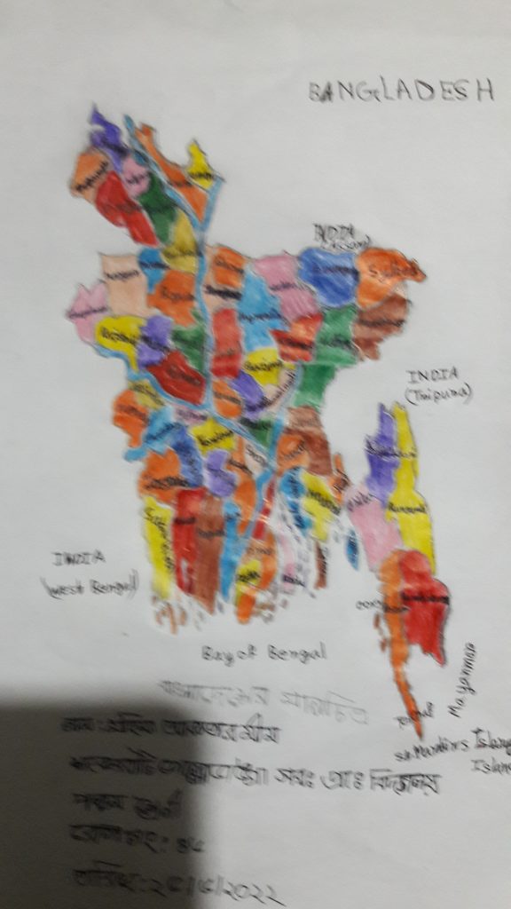 map of bangladesh